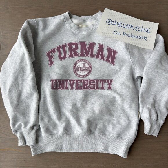 90s Furman University Sweatshirt, Furman University Shirt For Mens and Womens - Picture 1 of 2